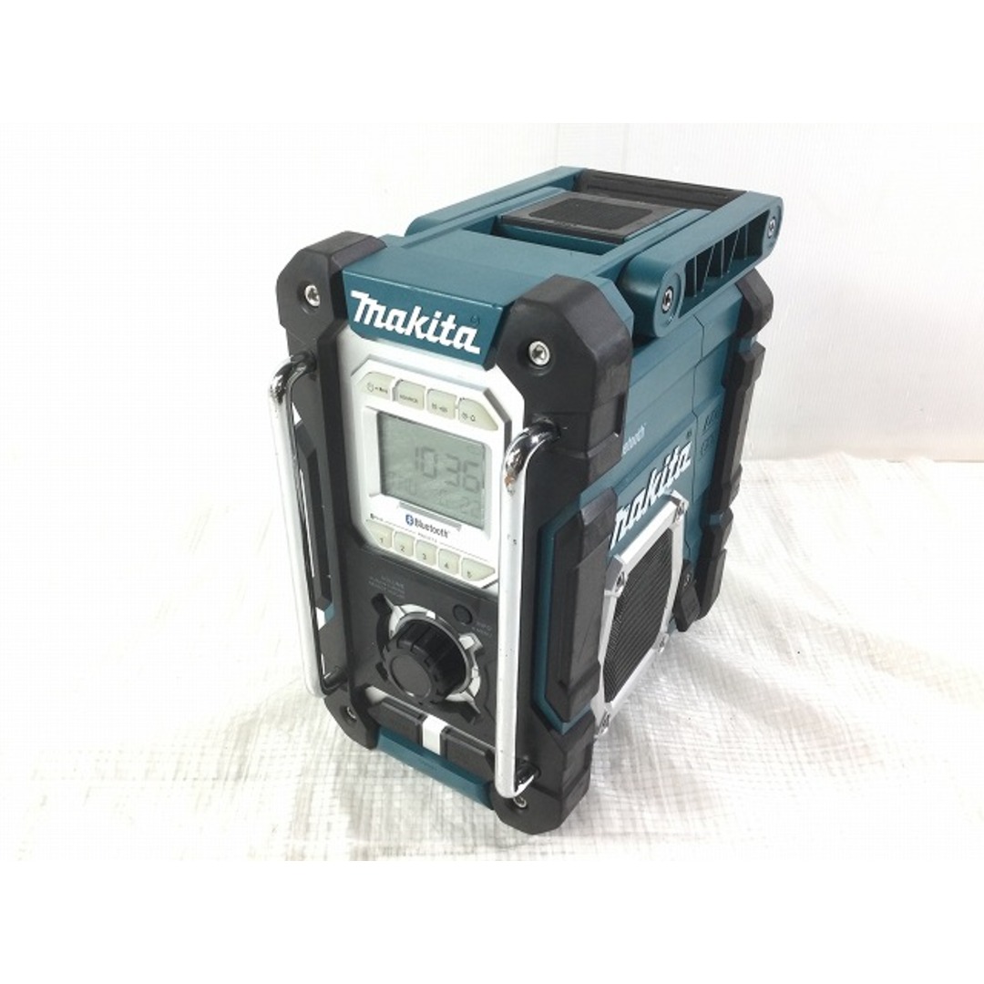 ☆t品☆makita マキタ 7.2-18V 充電式ラジオ MR108 Bluetooth搭載 純正バッテリー1個 BL1860B(18V 6.0Ah) ACアダプター付 73904