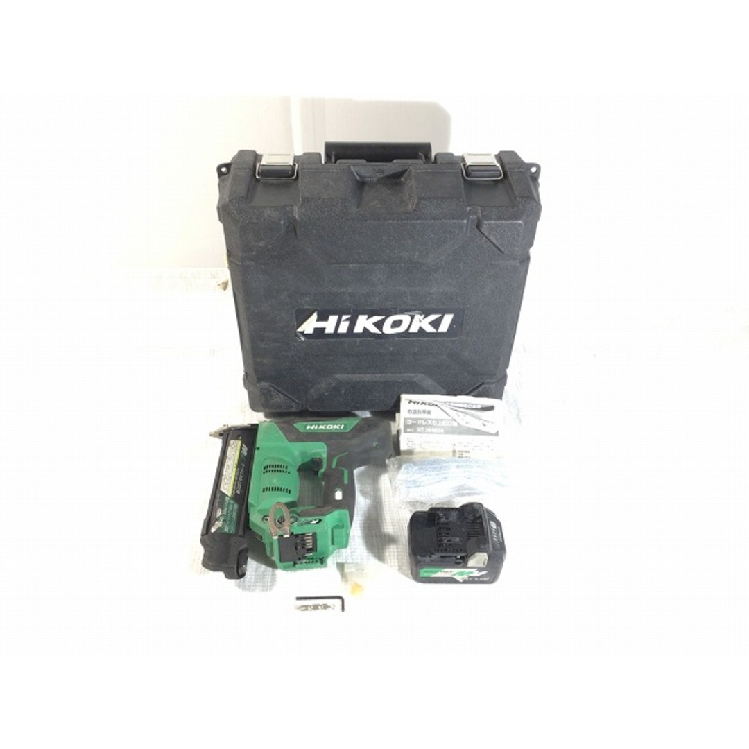 ハイコーキ(旧日立工機)NT3640DAコードレス仕上釘打機 フィニッシュ ハイコーキ(旧日立工機)NT3640DAコードレス仕上釘打機 フィニッシュ