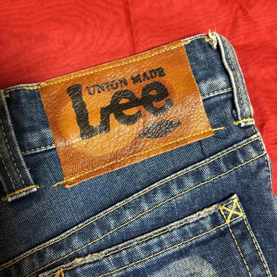 Lee(リー)の古着　Lee　デニム　ミニスカート　XS レディースのスカート(ミニスカート)の商品写真