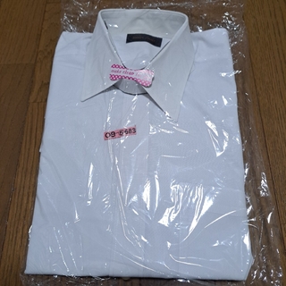 メンズ ワイシャツ ホワイト 39-80 【中古品】(シャツ)