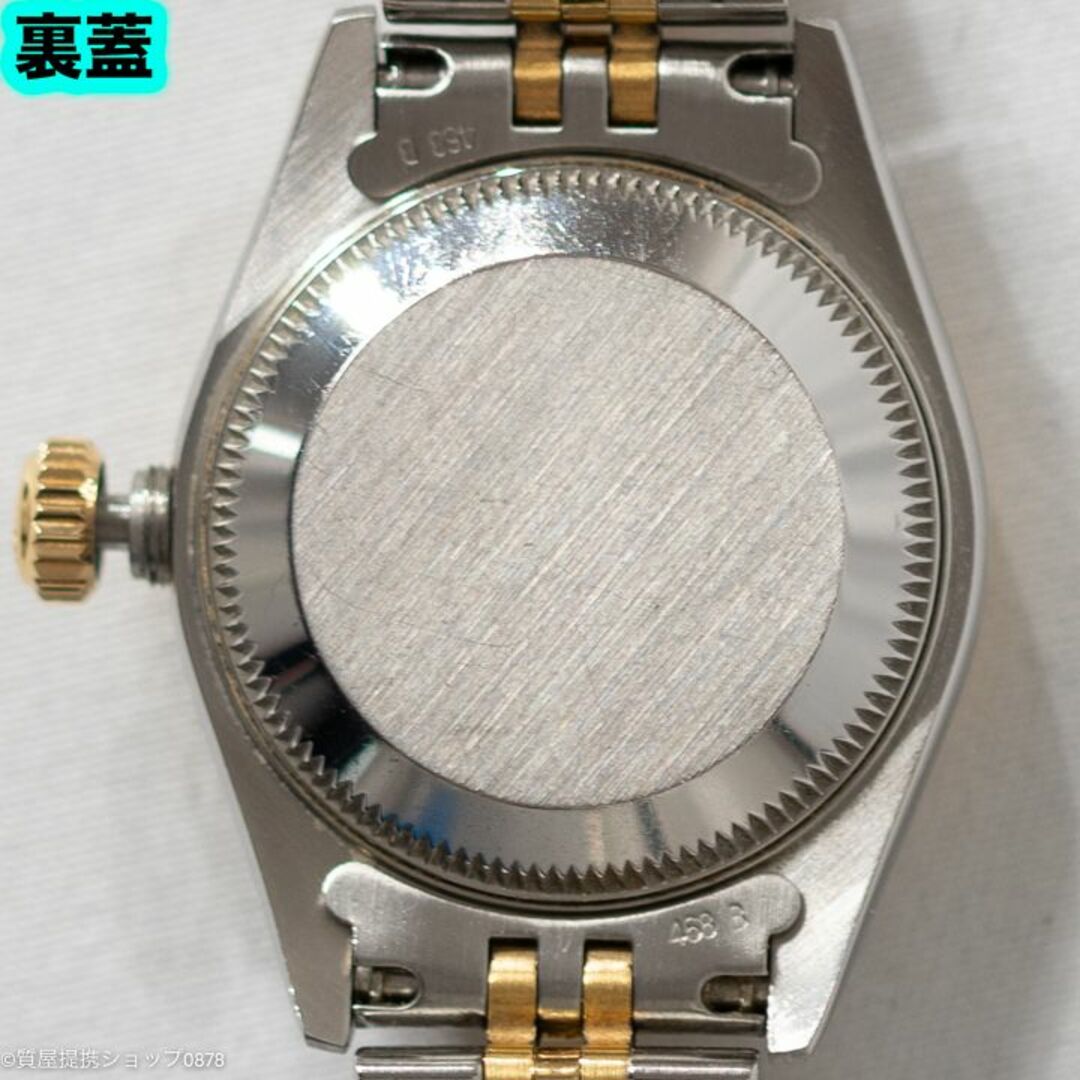 ROLEX(ロレックス)の【保証書有&腕周長】ロレックス:レディデイトジャスト69173SS×K18コンビ レディースのファッション小物(腕時計)の商品写真