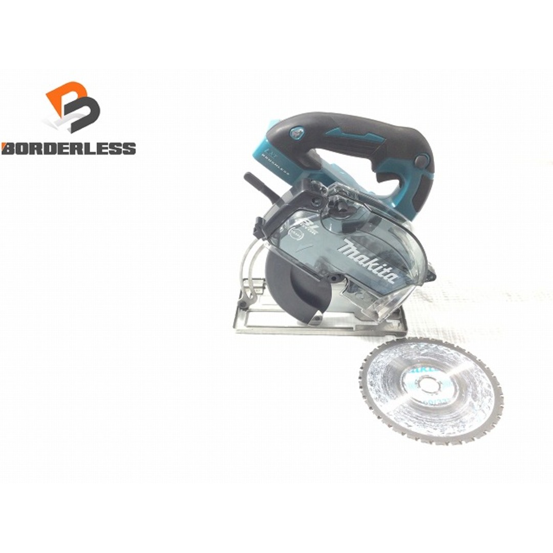 バイク☆比較的綺麗☆makita マキタ 18V 150mm 充電式チップソーカッタ CS553D 本体のみ コードレス チップソーカッター チップソー切断機 73775