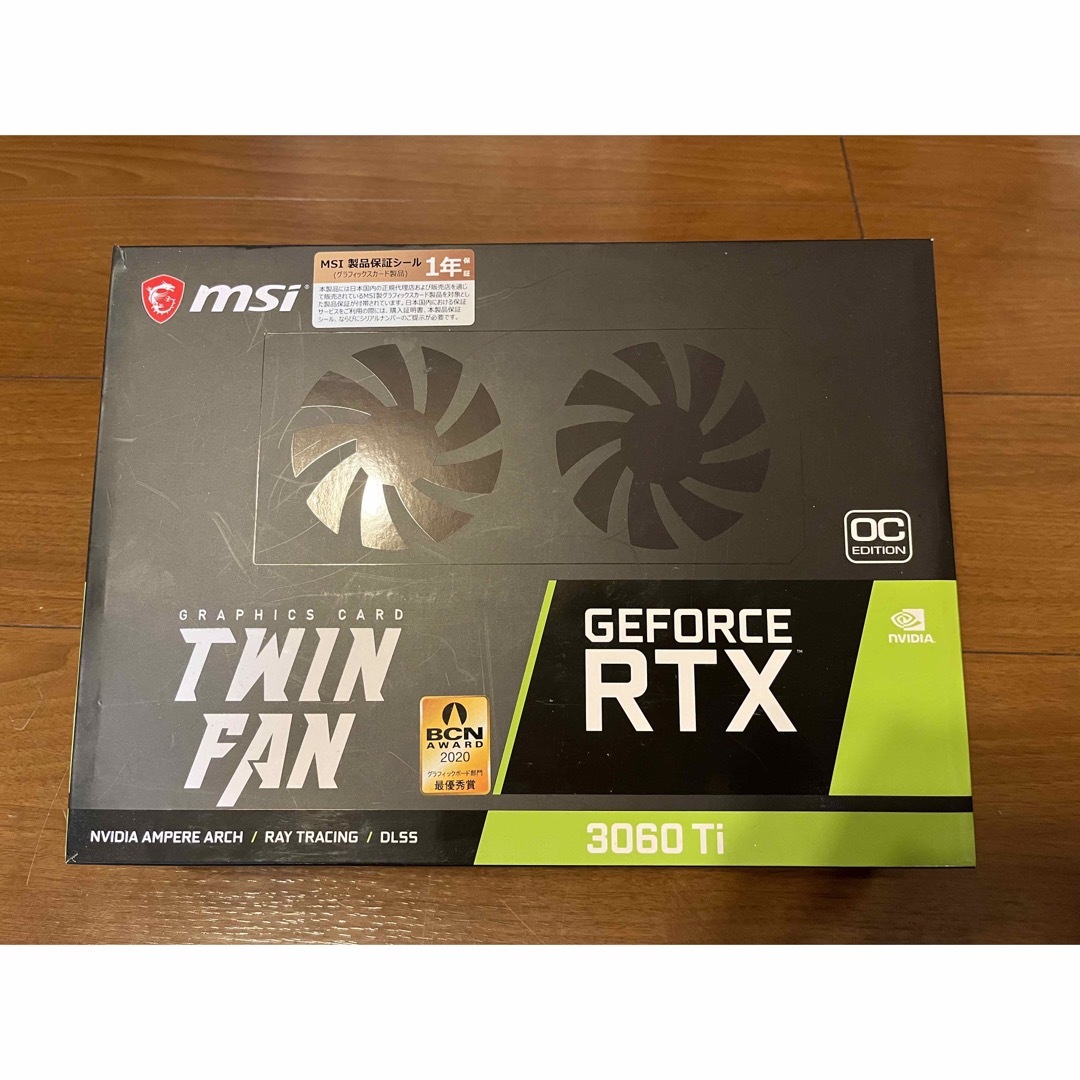 PC/タブレットMSI GeForce RTX 3060Ti TWIN FAN