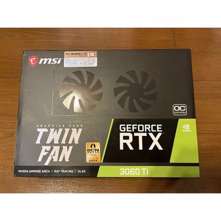 エムエスアイ(msi)のMSI GeForce RTX 3060Ti TWIN FAN(PCパーツ)