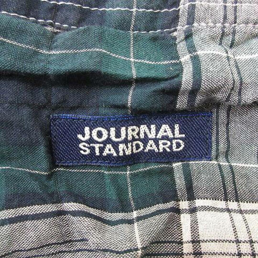 JOURNAL STANDARD(ジャーナルスタンダード)のジャーナルスタンダード シャツ チェック 長袖 緑 グリーン レディースのトップス(シャツ/ブラウス(長袖/七分))の商品写真