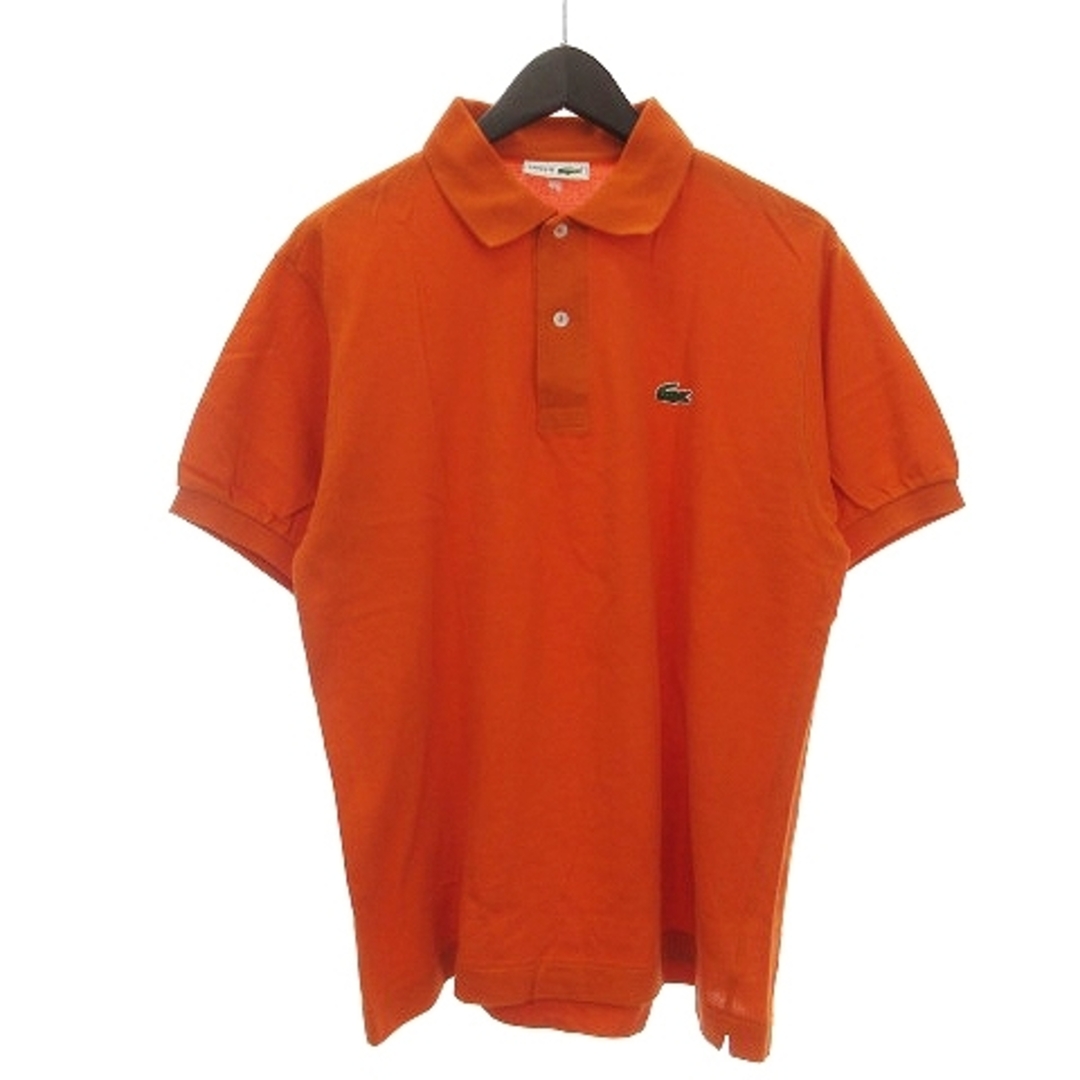 ラコステ 80’S ポロシャツ カットソー 半袖 L1212 オレンジ 4