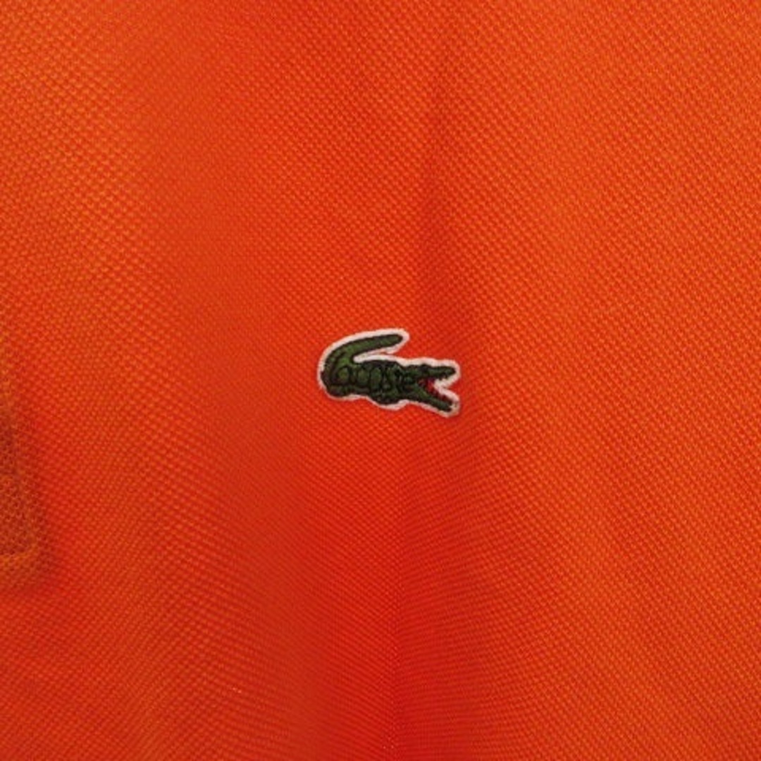 ラコステ 80’S ポロシャツ カットソー 半袖 L1212 オレンジ 4 4