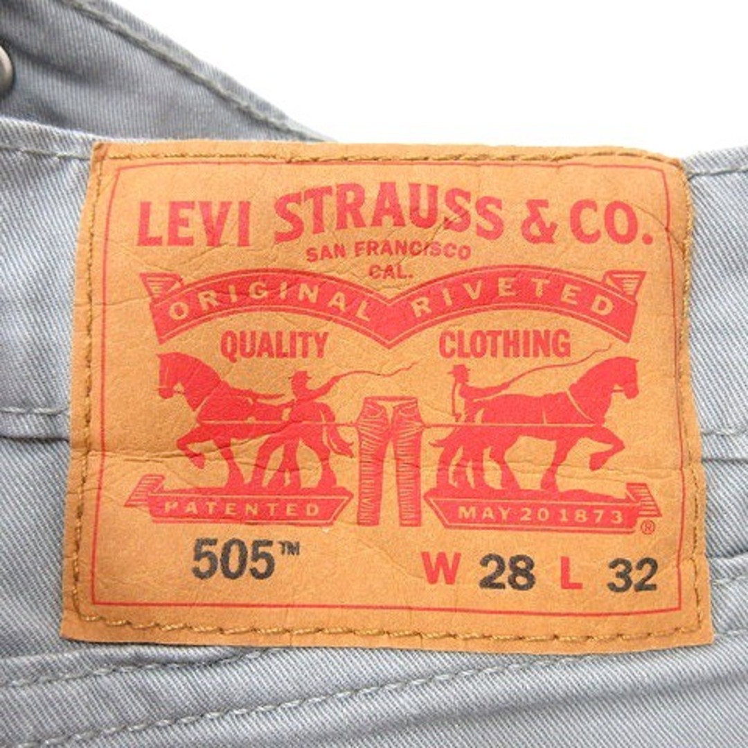 Levi's(リーバイス)のリーバイス Levi's 505 テーパードパンツ カラーデニム 28 グレー メンズのパンツ(スラックス)の商品写真