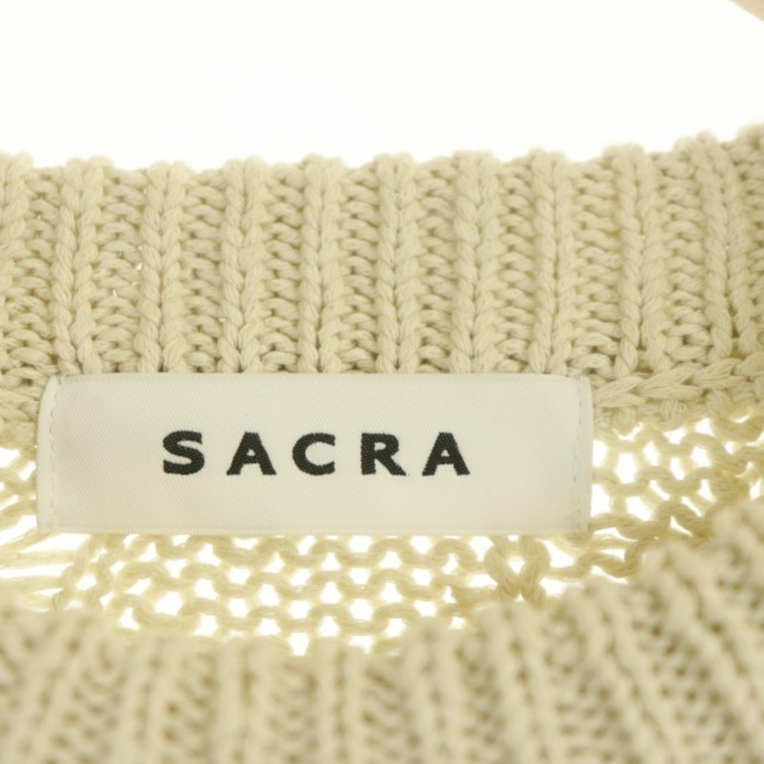 サクラ 23SS CO/LI LILY CABLE TOP ニット セーター 2