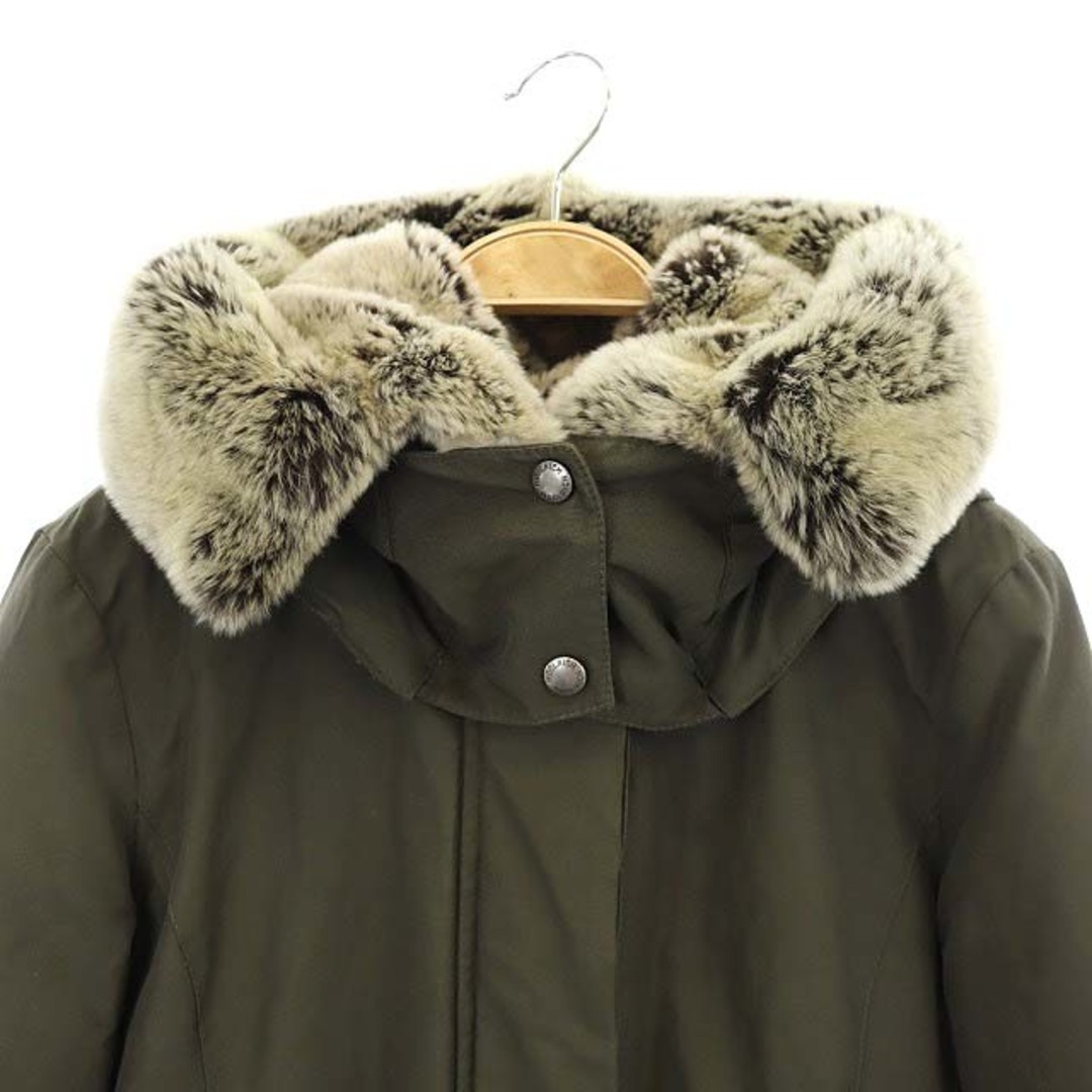 激レア　Woolrich ウールリッチ　 ラビットファー フード付 ダウンコート