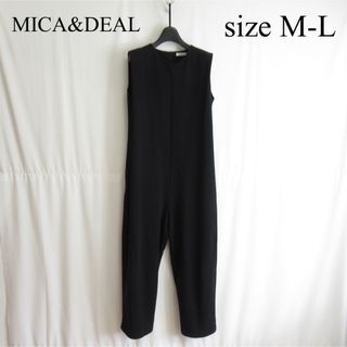 マイカアンドディール(MICA&DEAL)の専用 MICA&DEAL ノースリーブ オールインワン ジャージー ロング (オールインワン)