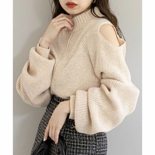フーズフーチコ ニット/セーター(レディース)(ベージュ系)の通販