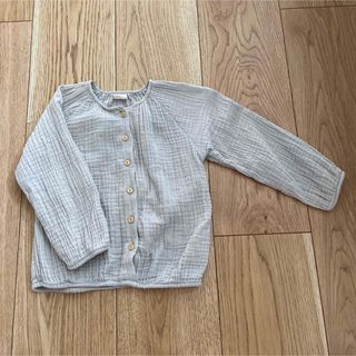 エイチアンドエム(H&M)のエイチアンドエム ガーゼ トップス 86(シャツ/カットソー)