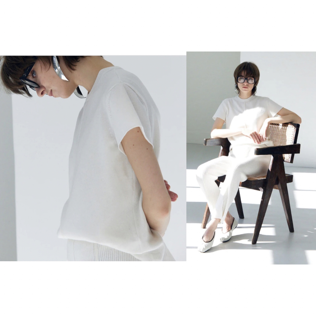 WRAPINKNOT ラッピンノット COZ カシミヤ ニット Tシャツ | www