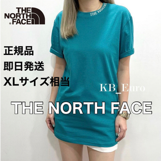 ノースフェイス(THE NORTH FACE) Tシャツ(レディース/半袖)（グリーン