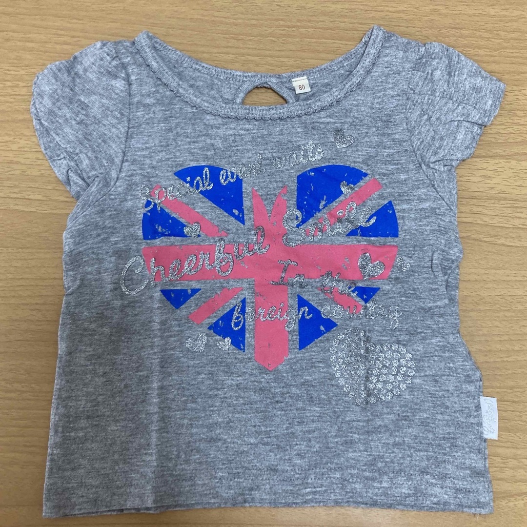 GAP(ギャップ)のGAP baby 女の子 80 90 セット キッズ/ベビー/マタニティのキッズ服女の子用(90cm~)(Tシャツ/カットソー)の商品写真