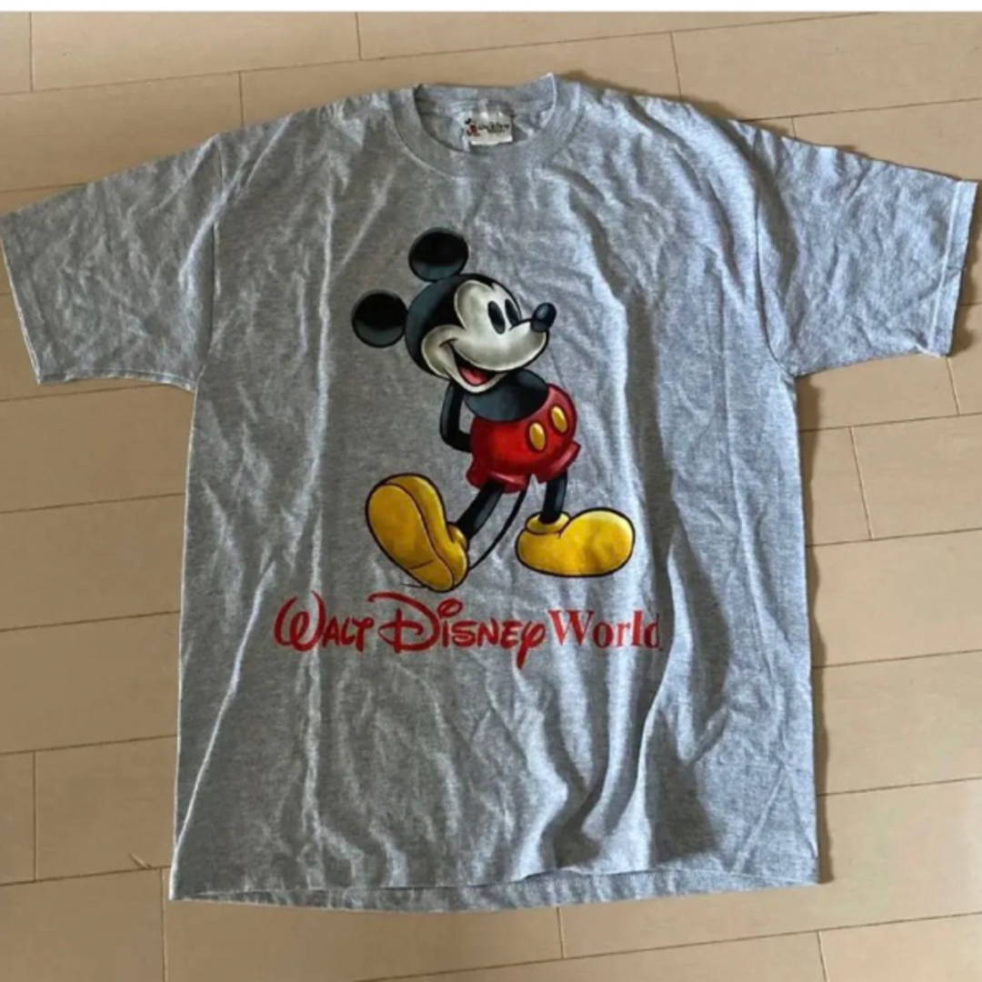 Disney(ディズニー)のディズニーワールド　Tシャツ　ミッキー　Disney World 90's M メンズのトップス(Tシャツ/カットソー(半袖/袖なし))の商品写真