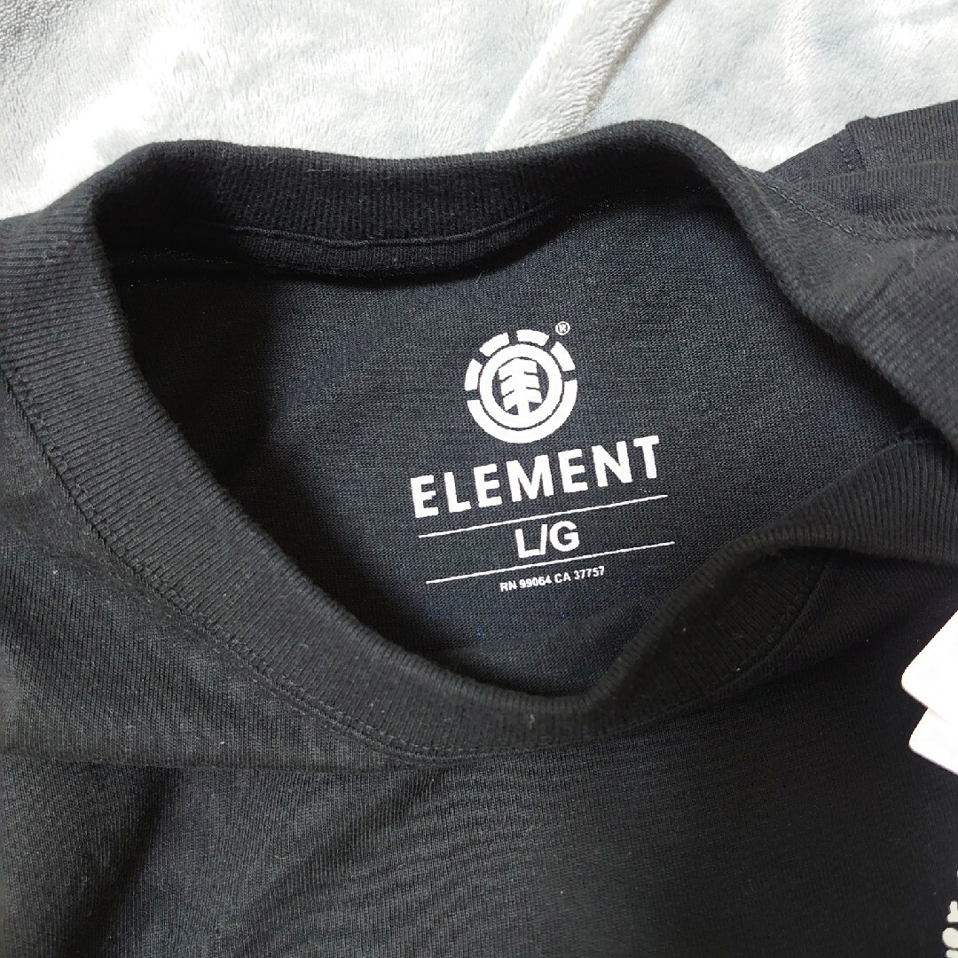 ELEMENT(エレメント)のメンズ半袖Tシャツエレメントelement トップス 黒blkBC021314 メンズのトップス(Tシャツ/カットソー(半袖/袖なし))の商品写真