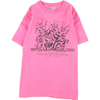 80年代 ヘインズ Hanes 牛柄 アニマルTシャツ USA製 メンズM ヴィンテージ /eaa272182