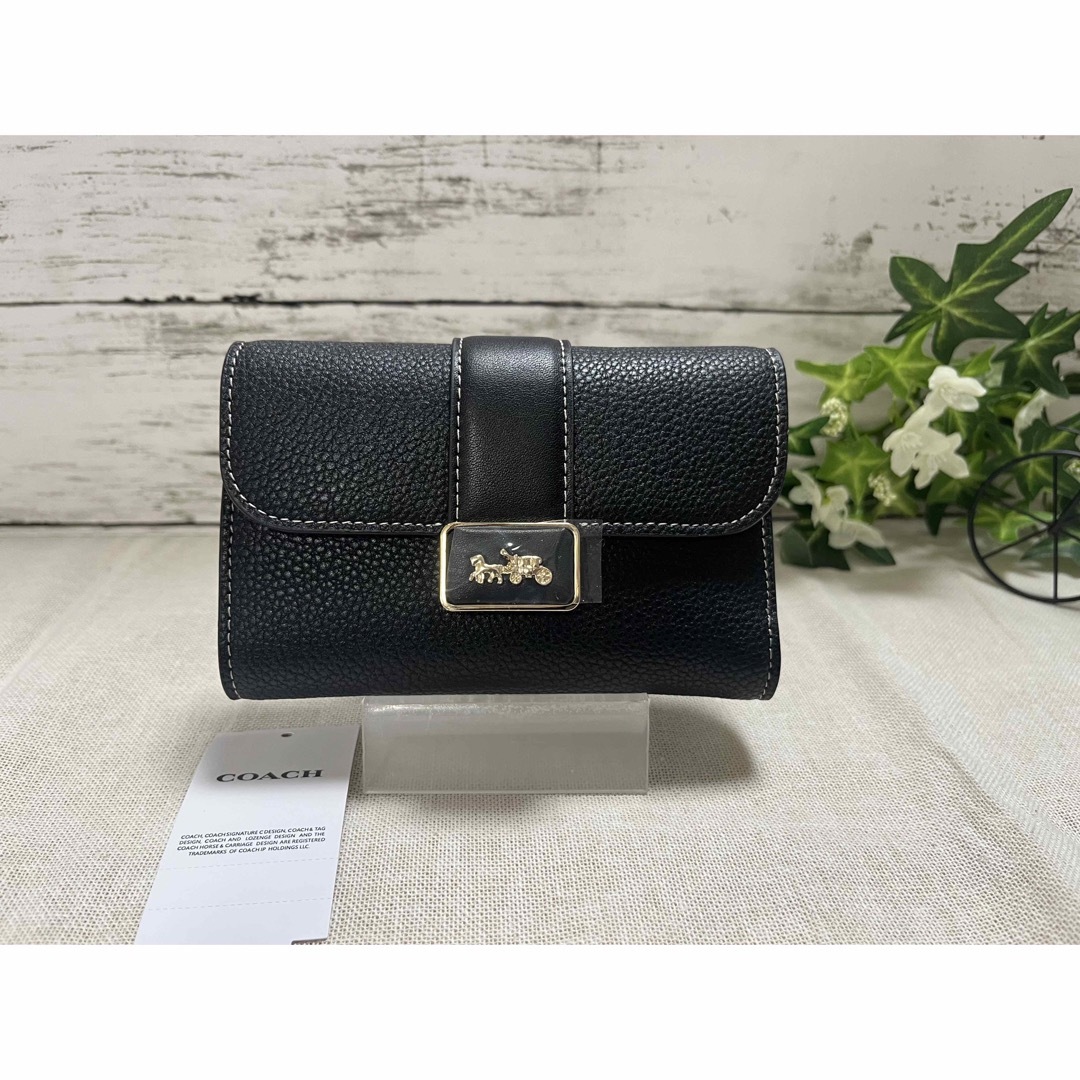 COACH - 新品COACHコーチグレース ミディアム ウォレット フラップ