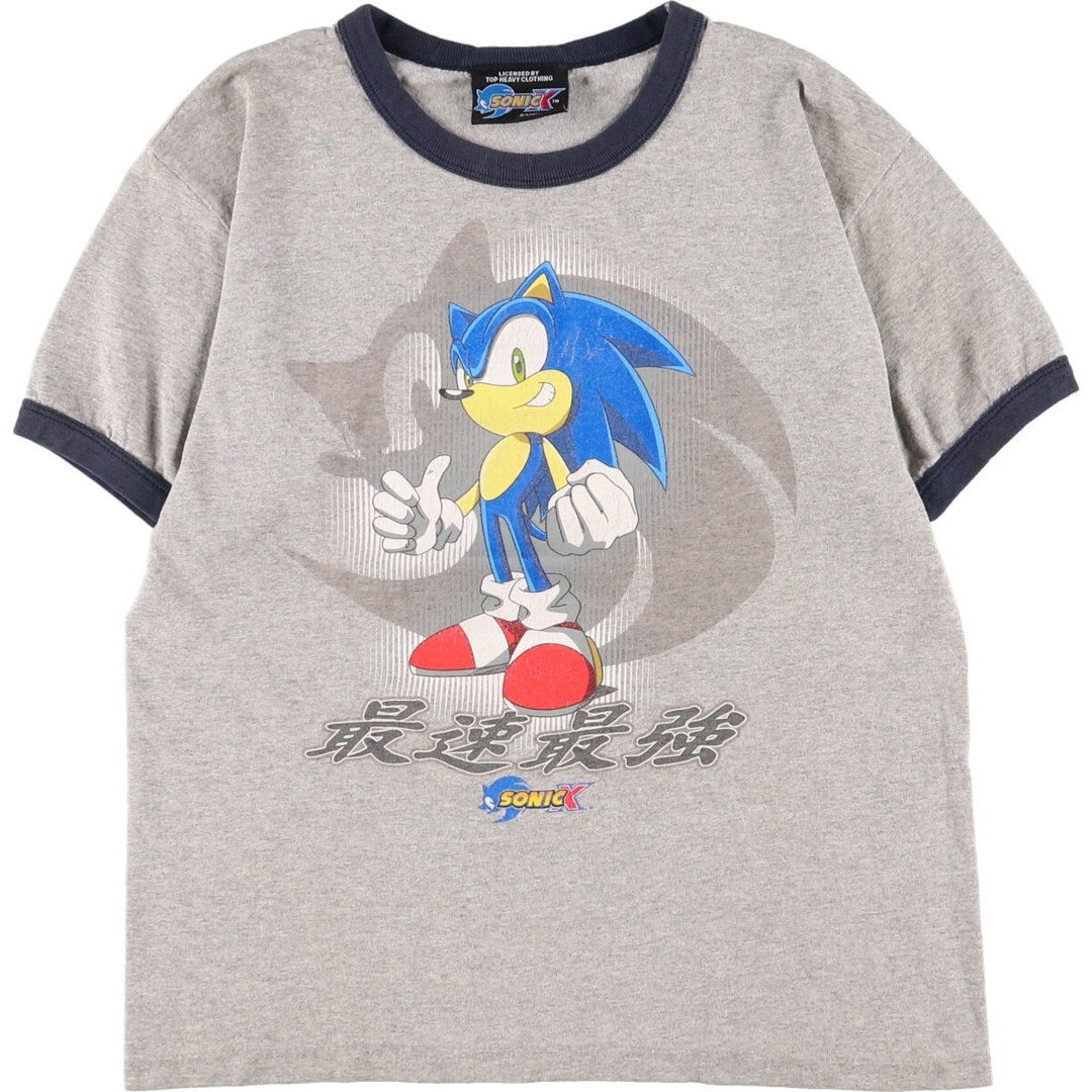 SONIC ソニック リンガーT キャラクタープリントTシャツ メンズS /eaa347330UNKNOWN特徴