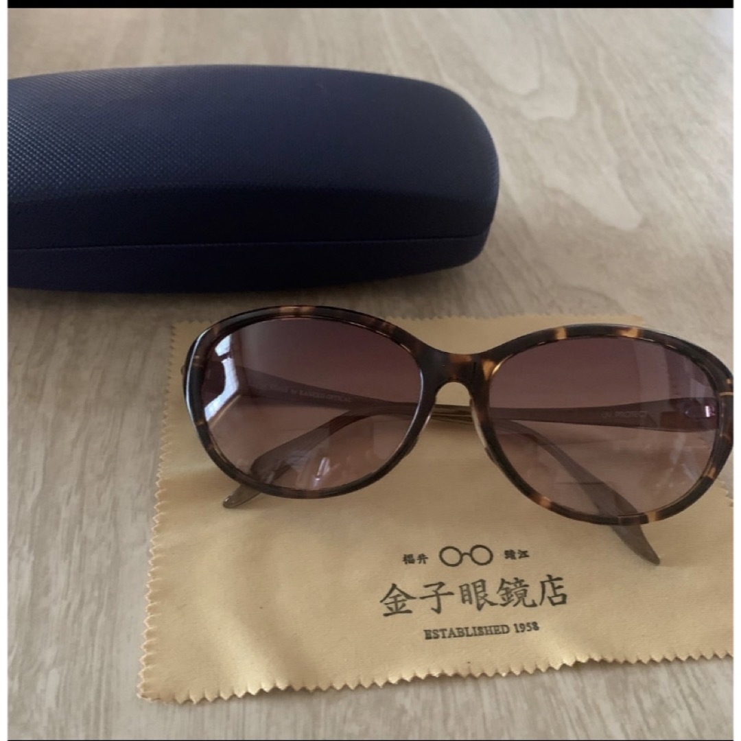 金子眼鏡　サングラス レディースのファッション小物(サングラス/メガネ)の商品写真