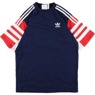 アディダス(adidas)の古着 アディダス adidas ワンポイントロゴTシャツ メンズS /eaa346589(Tシャツ/カットソー(半袖/袖なし))