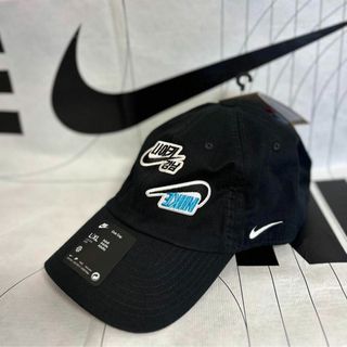 新品未使用 韓国限定 nikeカスタマイズハングルワッペン キャップ M/L