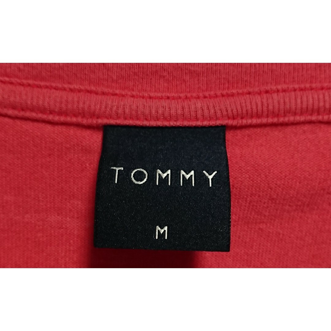 TOMMY(トミー)のTOMMY  Tシャツ ピンク カラフルロゴ メンズのトップス(Tシャツ/カットソー(半袖/袖なし))の商品写真