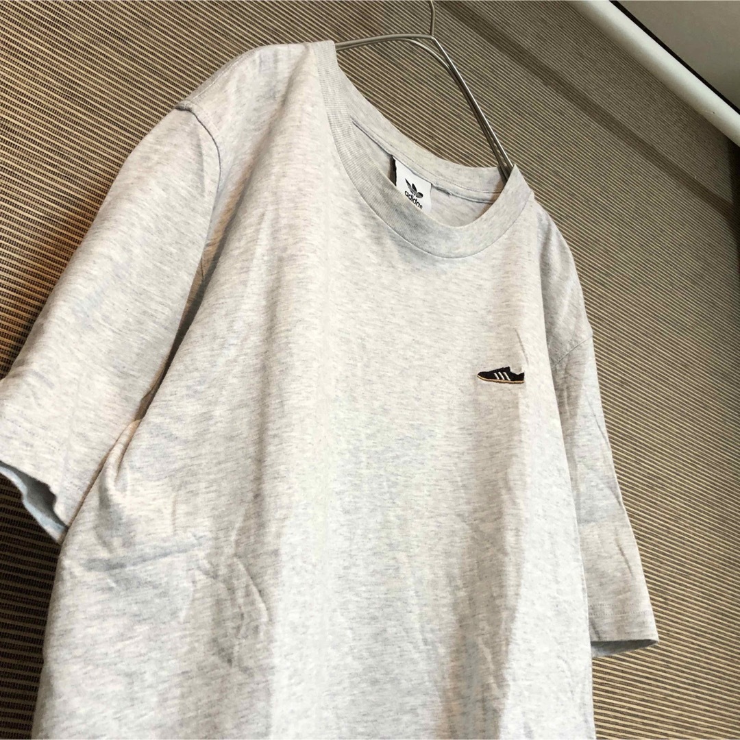 アディダスadidasトレフォイルロゴ 旧ロゴ 半袖Tシャツ 激レア