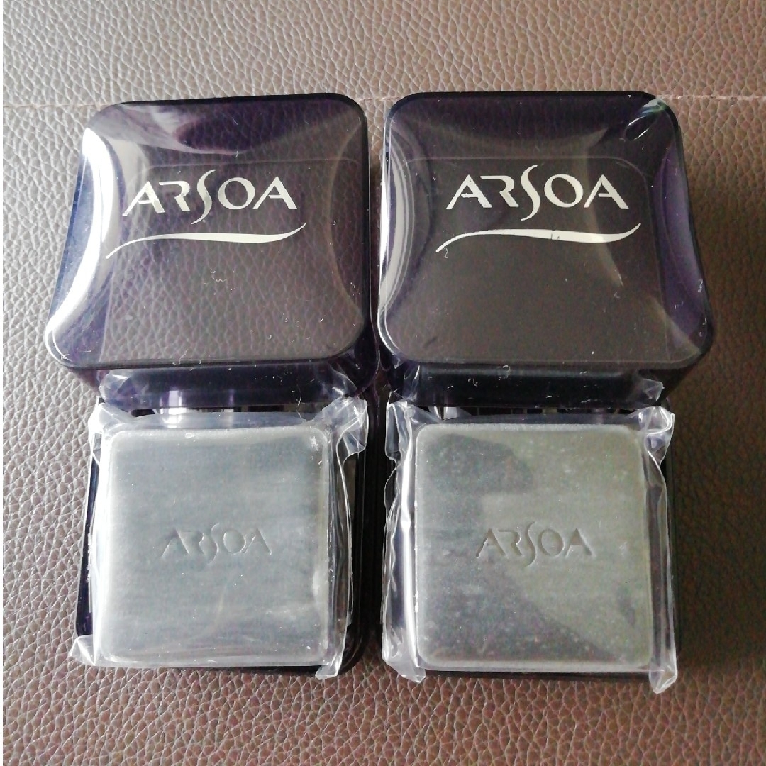 ARSOA - アルソア 石鹸 クイーンシルバー 20g×2つ 専用ケースの通販 by