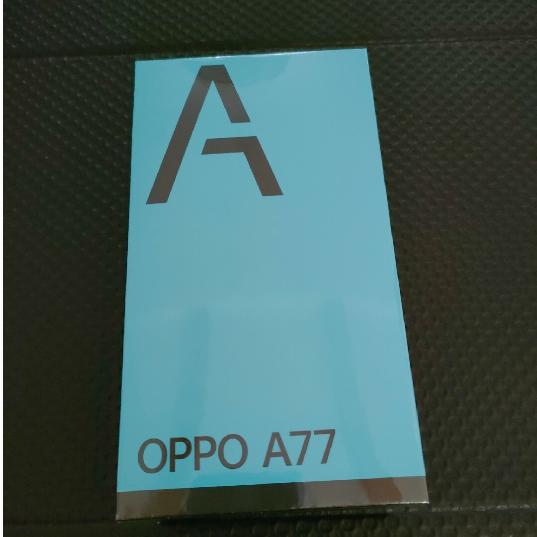 【新品未開封】OPPO A77 CPH2385 ブルー スマホ/家電/カメラのスマートフォン/携帯電話(スマートフォン本体)の商品写真