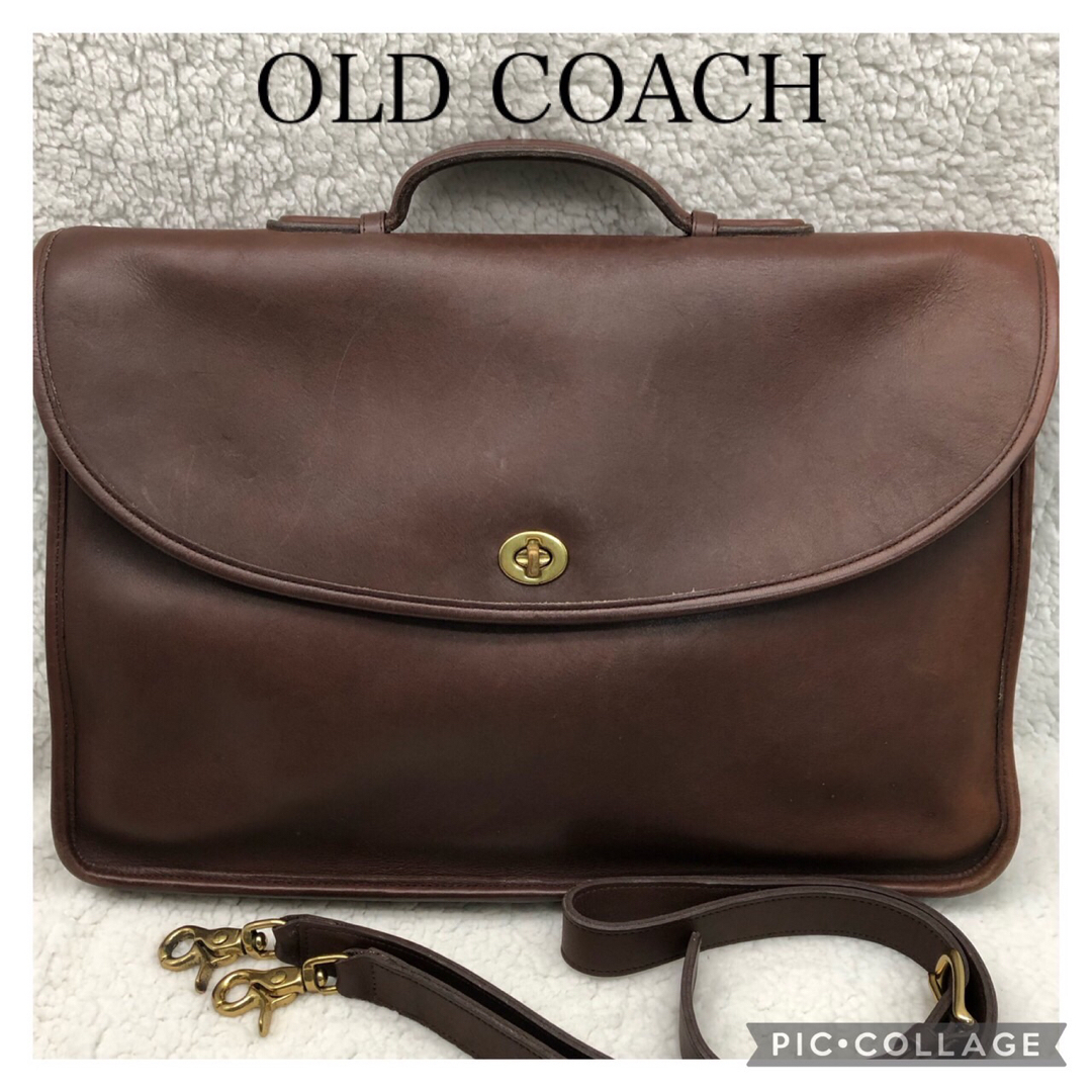 COACH オールドコーチヴィンテージ 2wayブリーフケース USA製5265