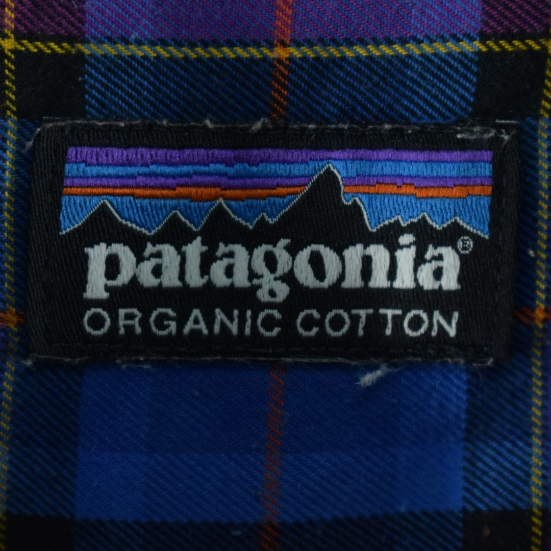 patagonia(パタゴニア)の古着 パタゴニア Patagonia ORGANIC COTTON オーガニックコットン 長袖 コットンチェックシャツ メンズM /eaa345347 メンズのトップス(シャツ)の商品写真