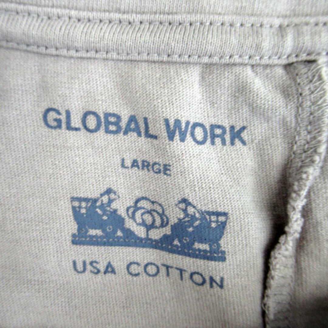 GLOBAL WORK(グローバルワーク)のグローバルワーク Tシャツチュニック オーバーサイズ ダスティパープル ■MO レディースのトップス(チュニック)の商品写真
