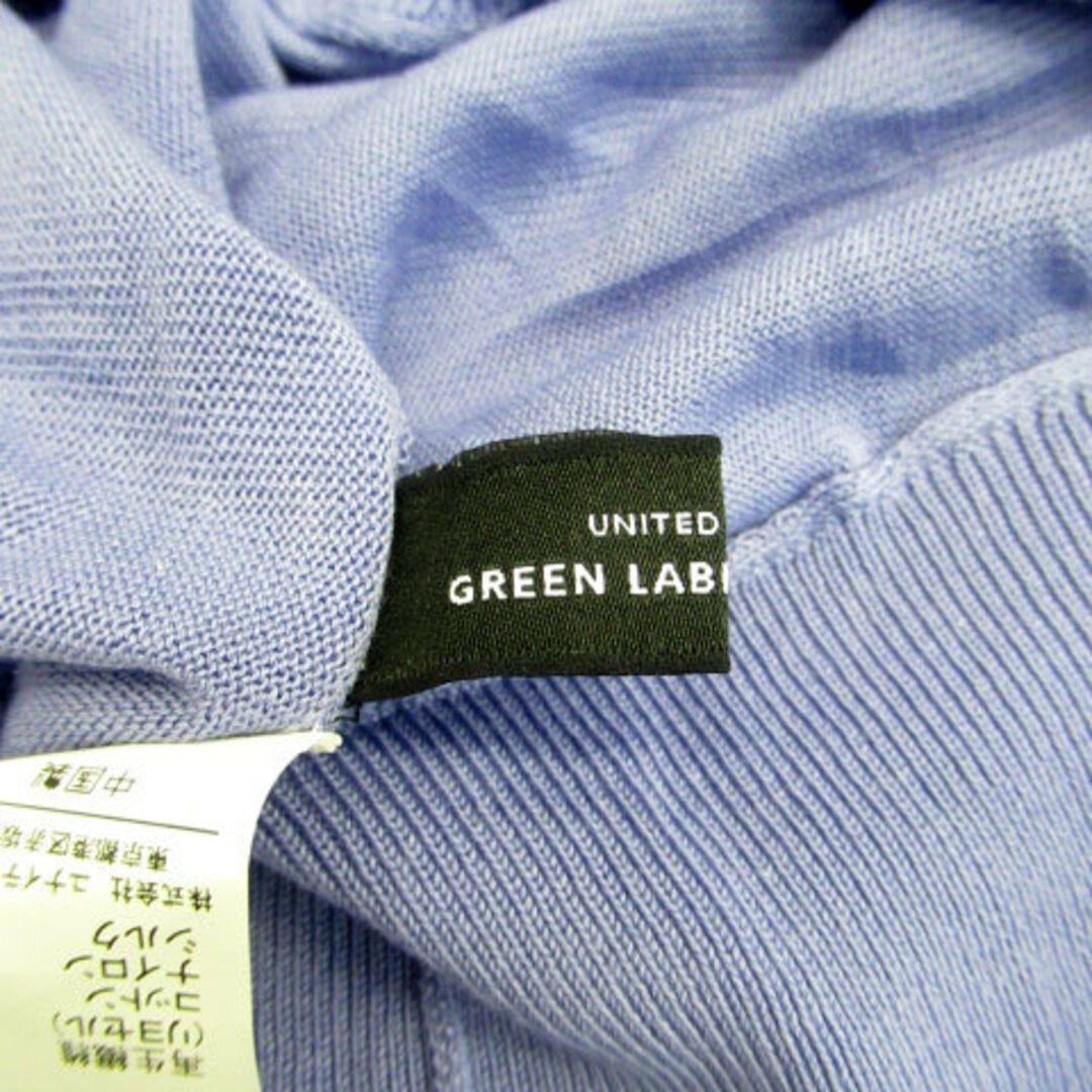 UNITED ARROWS green label relaxing(ユナイテッドアローズグリーンレーベルリラクシング)のグリーンレーベルリラクシング ユナイテッドアローズ ニット カットソー 長袖 紫 レディースのトップス(ニット/セーター)の商品写真