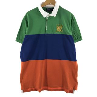 ラルフローレン(Ralph Lauren)の古着 ラルフローレン Ralph Lauren POLO by Ralph Lauren 半袖 ラガーシャツ メンズXL /eaa347069(シャツ)