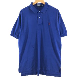 ラルフローレン(Ralph Lauren)の古着 ラルフローレン Ralph Lauren POLO by Ralph Lauren 半袖 ポロシャツ メンズXL /eaa347072(ポロシャツ)