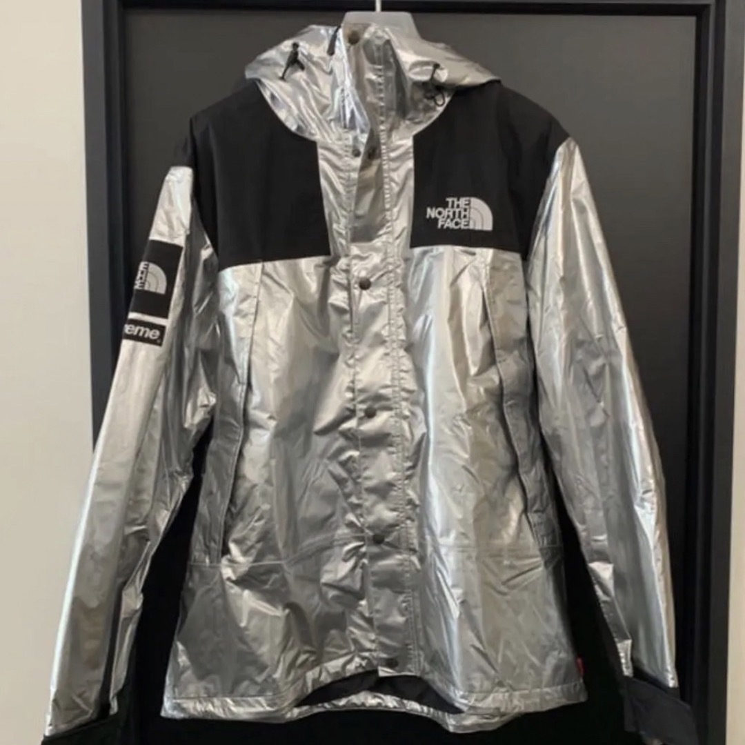 希少【XLサイズ】Supreme Metallic Mountain ParkaNorthFace