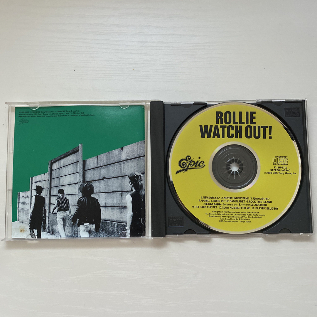 ROLLIE「WATCH OUT!」 エンタメ/ホビーのCD(ポップス/ロック(邦楽))の商品写真