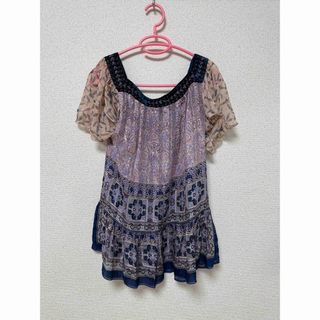 アナスイ(ANNA SUI)のアナスイ　トップス　目立った汚れなし　S(Tシャツ(半袖/袖なし))