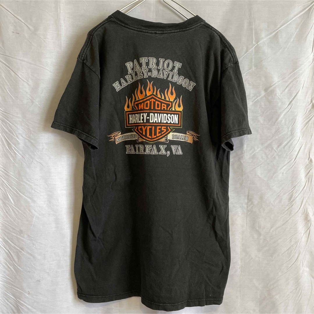 Harley Davidson(ハーレーダビッドソン)のハーレー　Harley Davidson バックエンブレムプリント メンズのトップス(Tシャツ/カットソー(半袖/袖なし))の商品写真