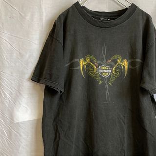 ハーレーダビッドソン(Harley Davidson)のハーレー　Harley Davidson バックエンブレムプリント(Tシャツ/カットソー(半袖/袖なし))