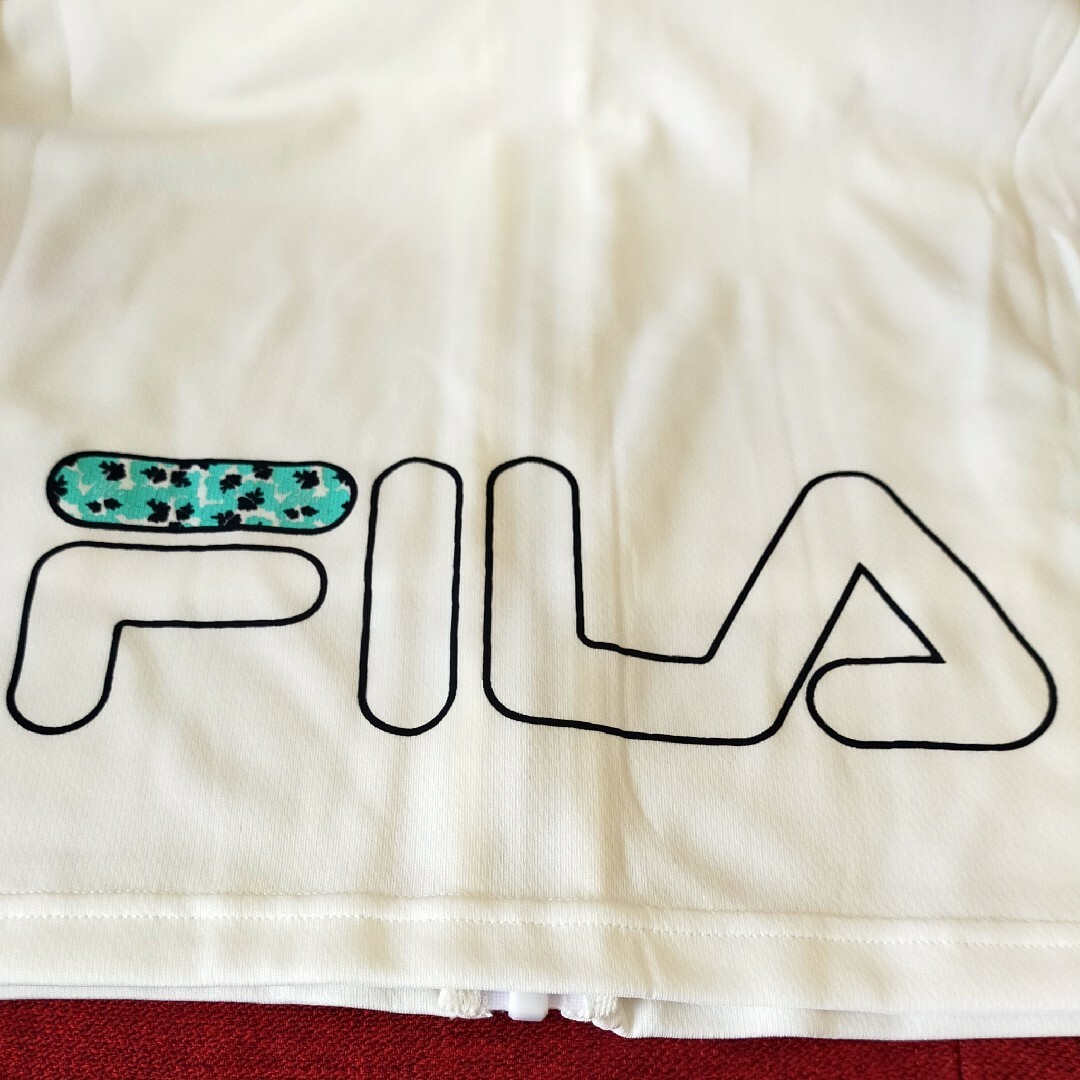 FILA(フィラ)の【新品・未使用】FILA UVジップアップパーカー ホワイト レディースのトップス(パーカー)の商品写真