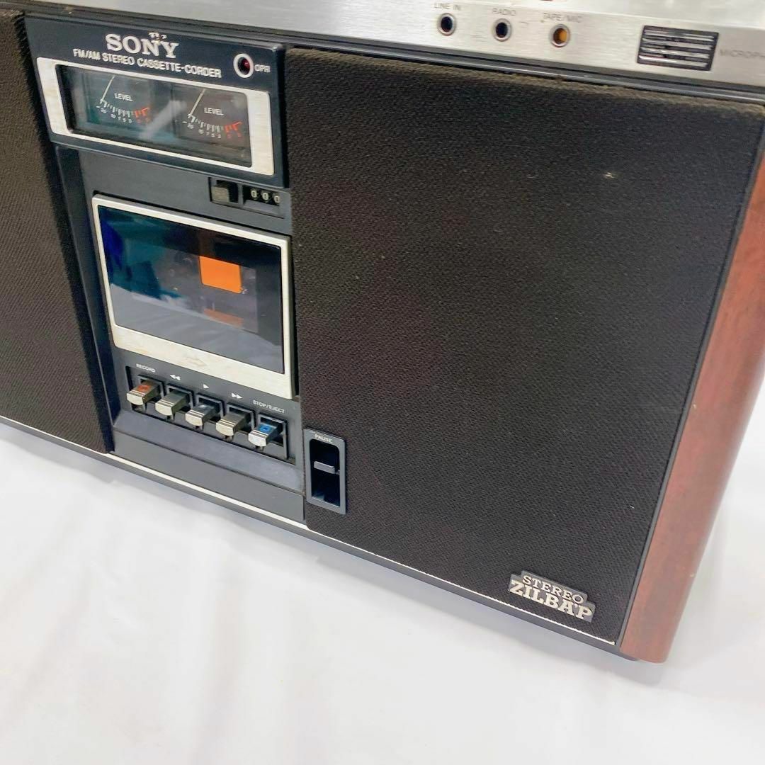 美品　昭和レトロ　SONYラジカセ  CF-6600 動作品　メンテナンス済