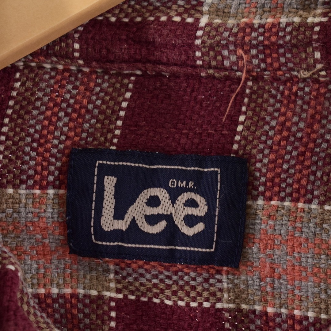 Lee(リー)の古着 リー Lee チェック柄 長袖 ボタンダウン フランネルシャツ メンズL /eaa347954 メンズのトップス(シャツ)の商品写真