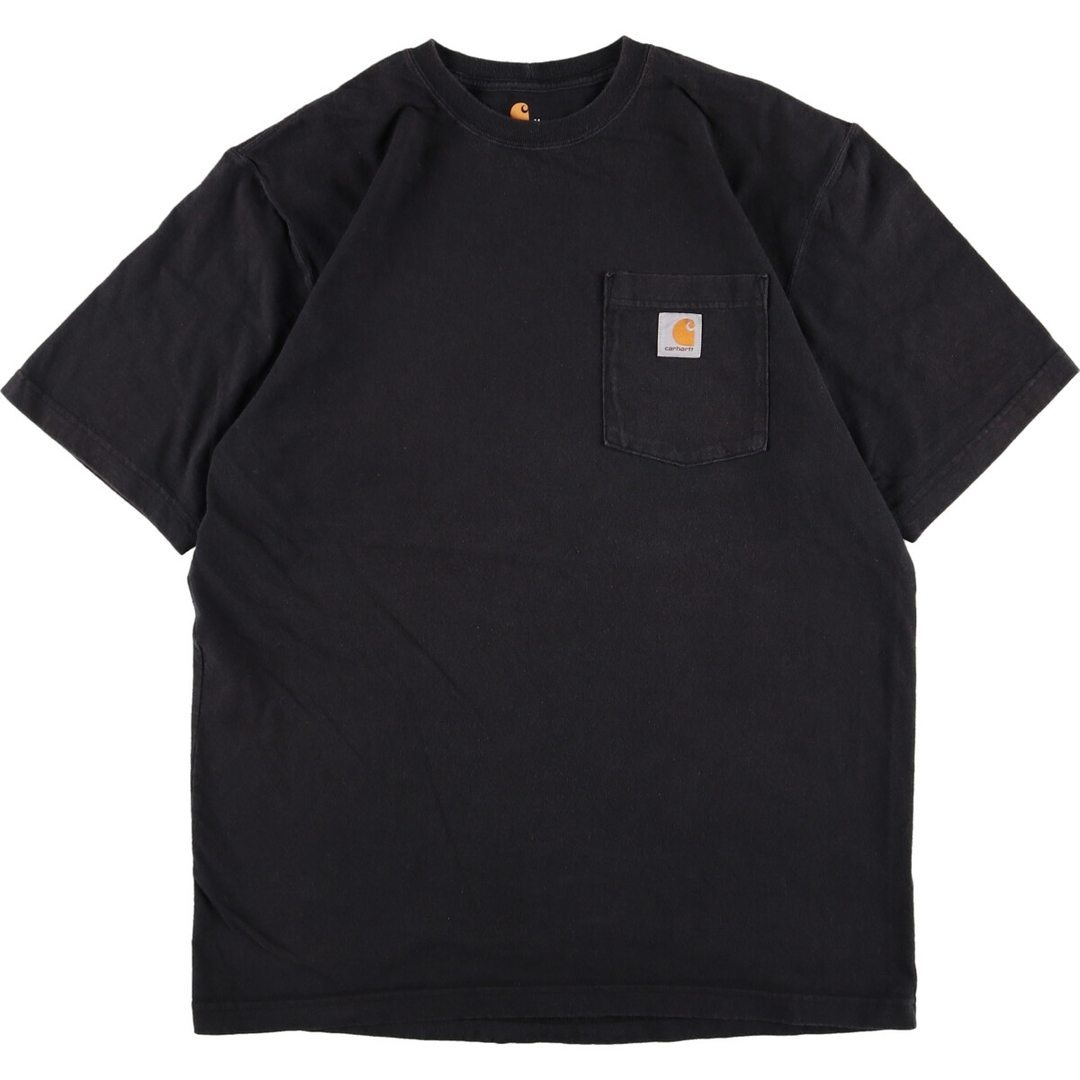 carhartt(カーハート)の古着 カーハート Carhartt ORIGINAL FIT 半袖 ワンポイントロゴポケットTシャツ メンズL /eaa343206 メンズのトップス(Tシャツ/カットソー(半袖/袖なし))の商品写真