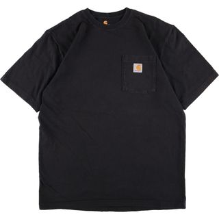 カーハート(carhartt)の古着 カーハート Carhartt ORIGINAL FIT 半袖 ワンポイントロゴポケットTシャツ メンズL /eaa343206(Tシャツ/カットソー(半袖/袖なし))