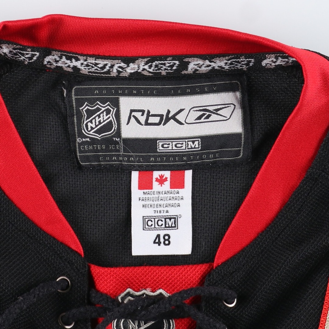 Reebok - 古着 リーボック Reebok NHL CHICAGO BLACKHAWKS シカゴ