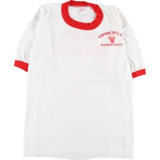 80年代 THUNDERBIRD SPORTSWEAR SOFEE SHIRTS カレッジ リンガーTシャツ USA製 メンズL ヴィンテージ /eaa355817